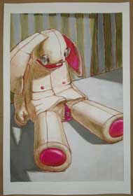 puppet bunny rabit hand 
